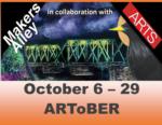 ArtOber at New Hope Arts -Makers Alley Collaboration